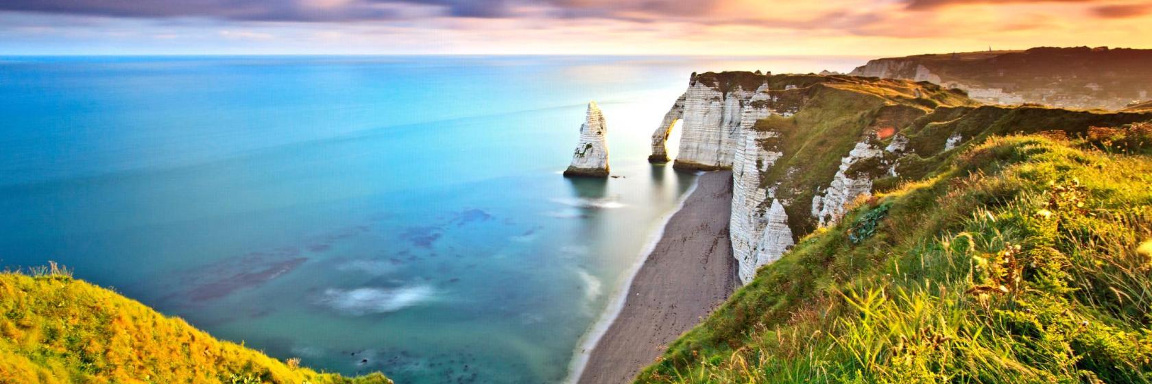 Kliffen bij Etretat