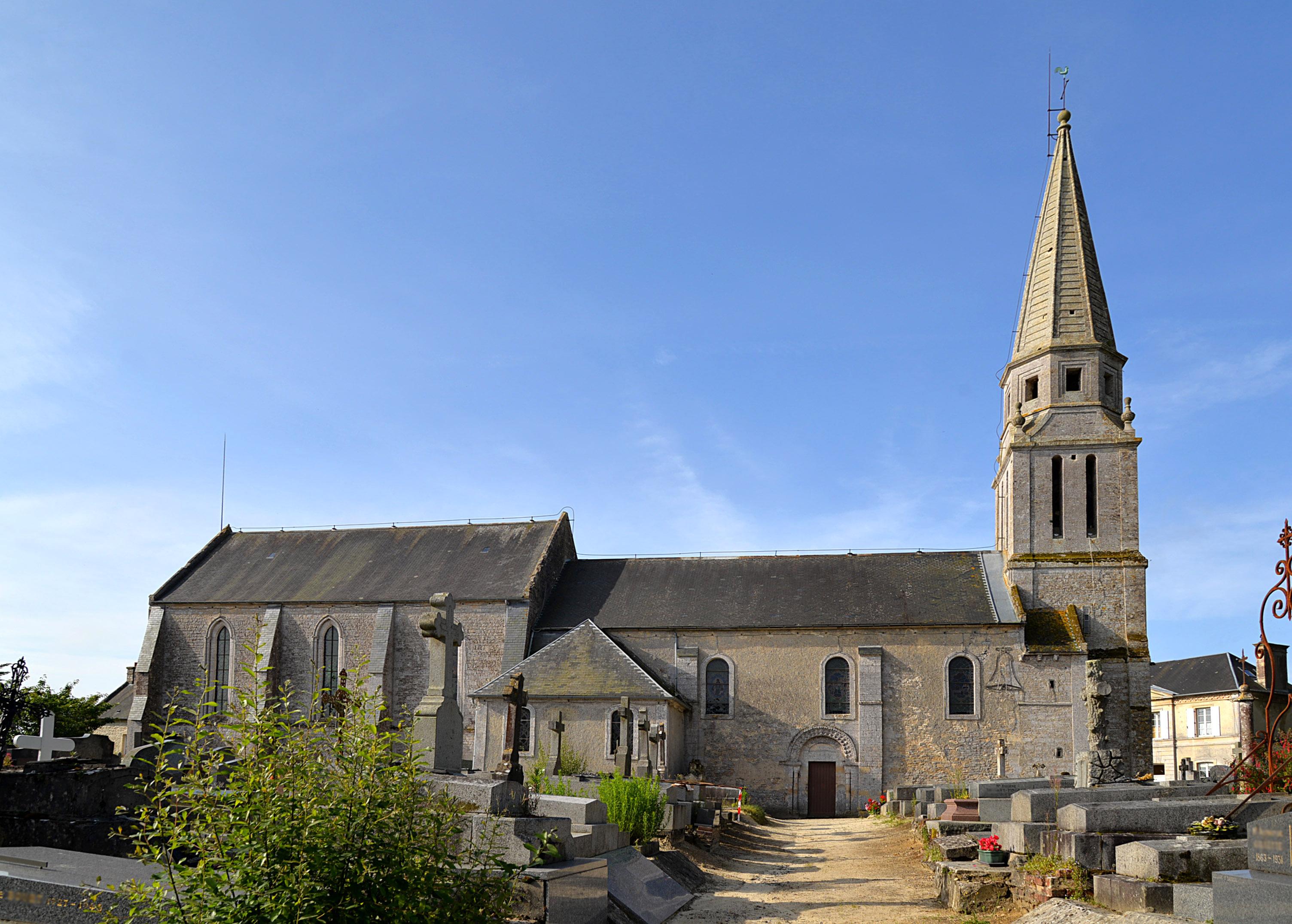 Eglise Saint-Pierre-et-Sainte-Genevieve de Sommervieu