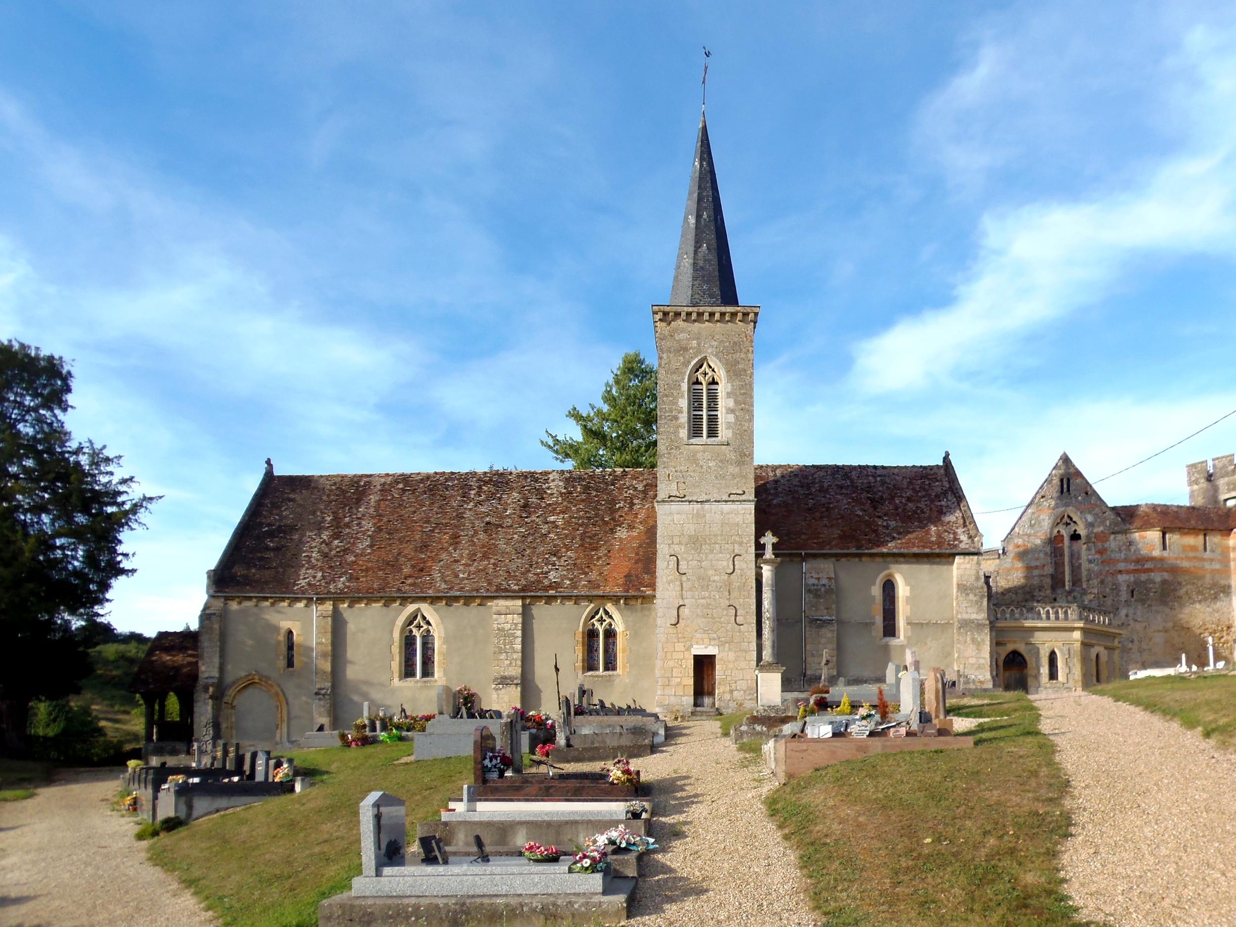 Eglise et son cimetiere