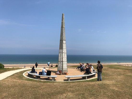 Memorial 1st US Infantry Division Omaha Beach