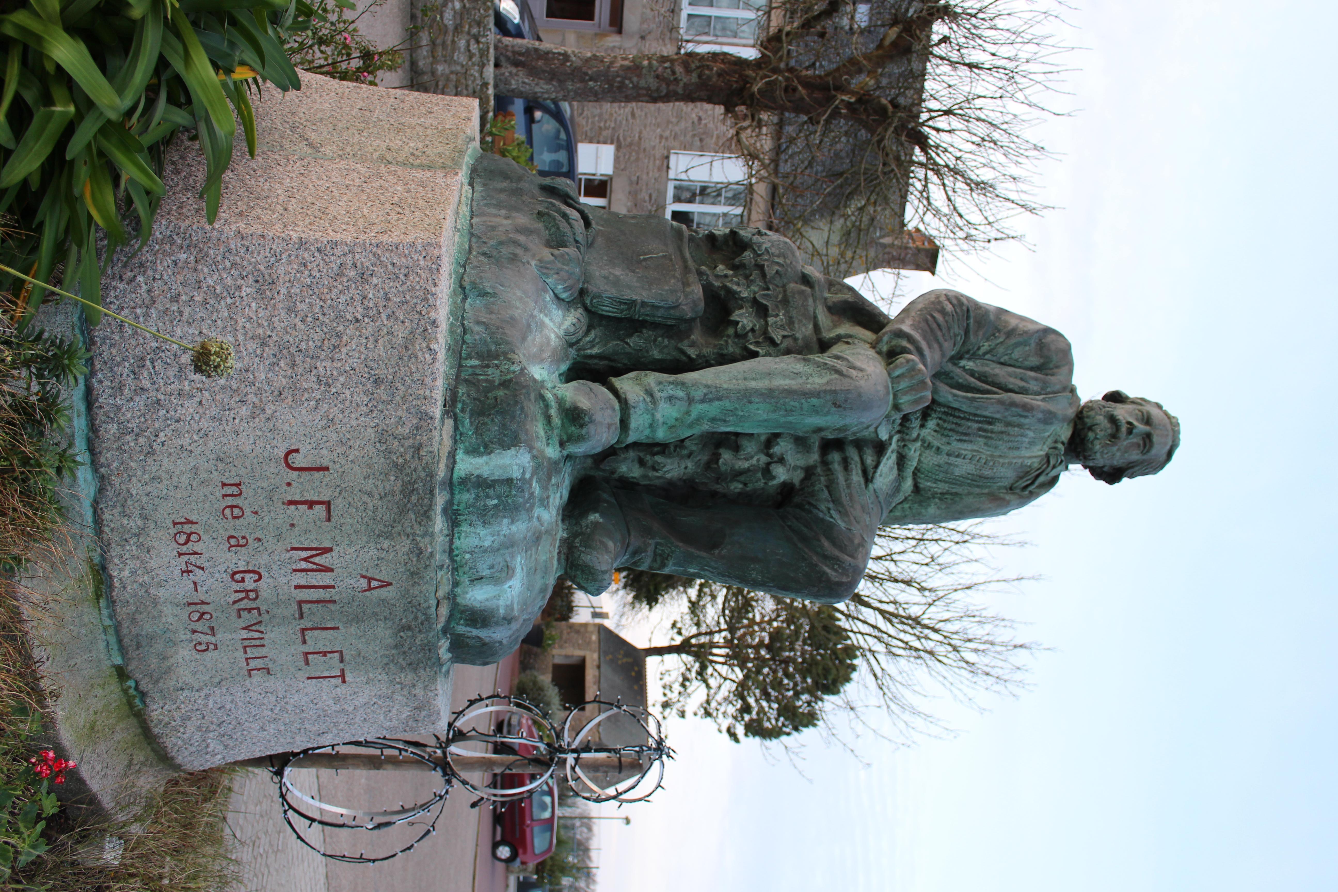 Statue de Jean-Francois Millet