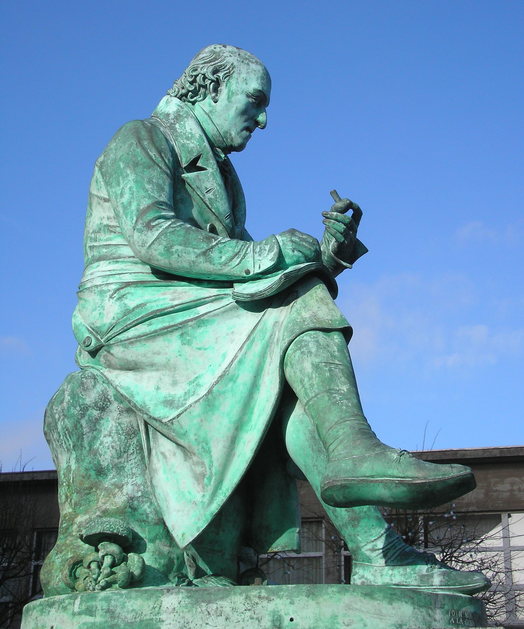 Statue of Rene Castel