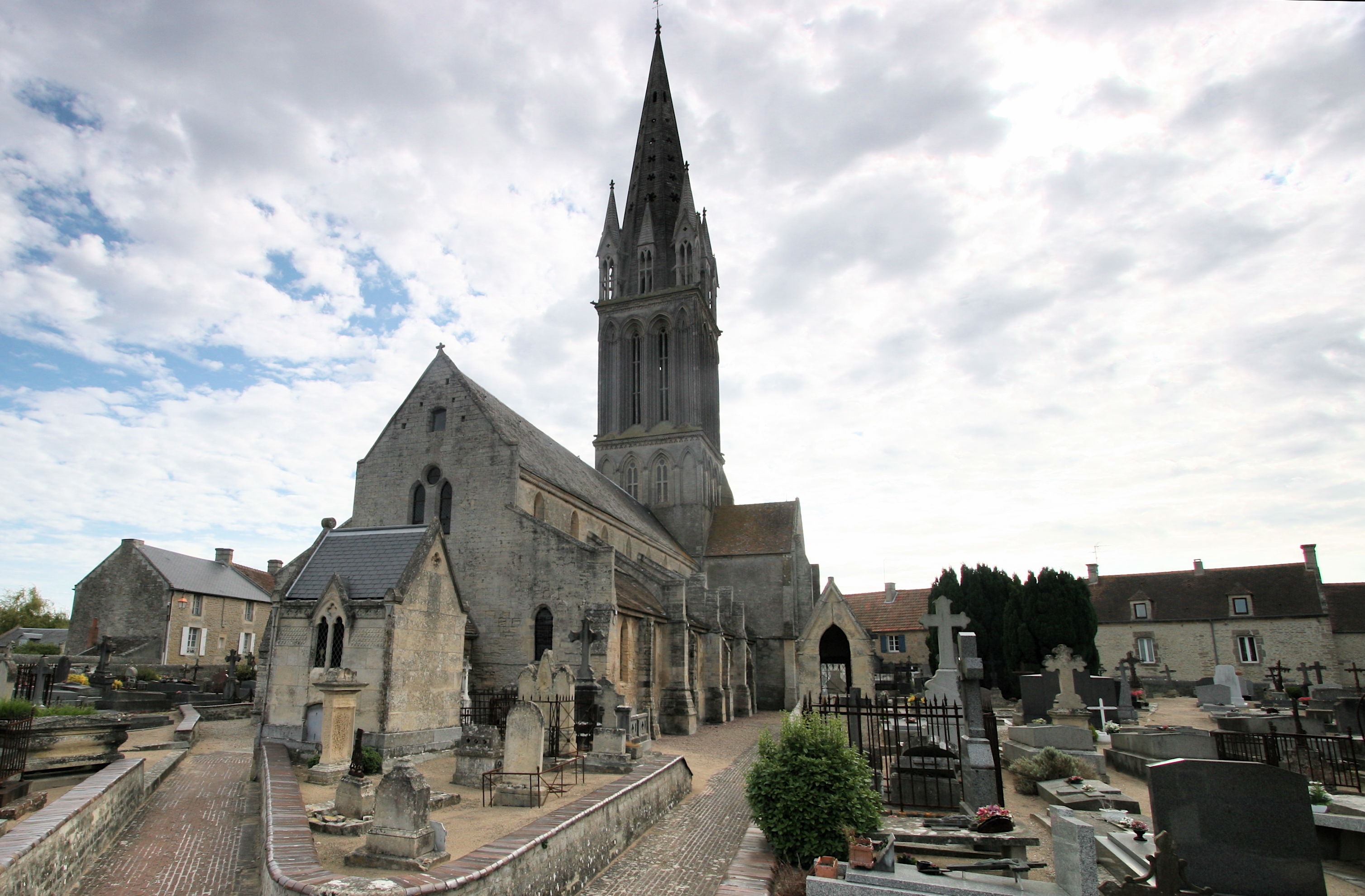 l'église Saint-Martin de Langrune-sur-Mer