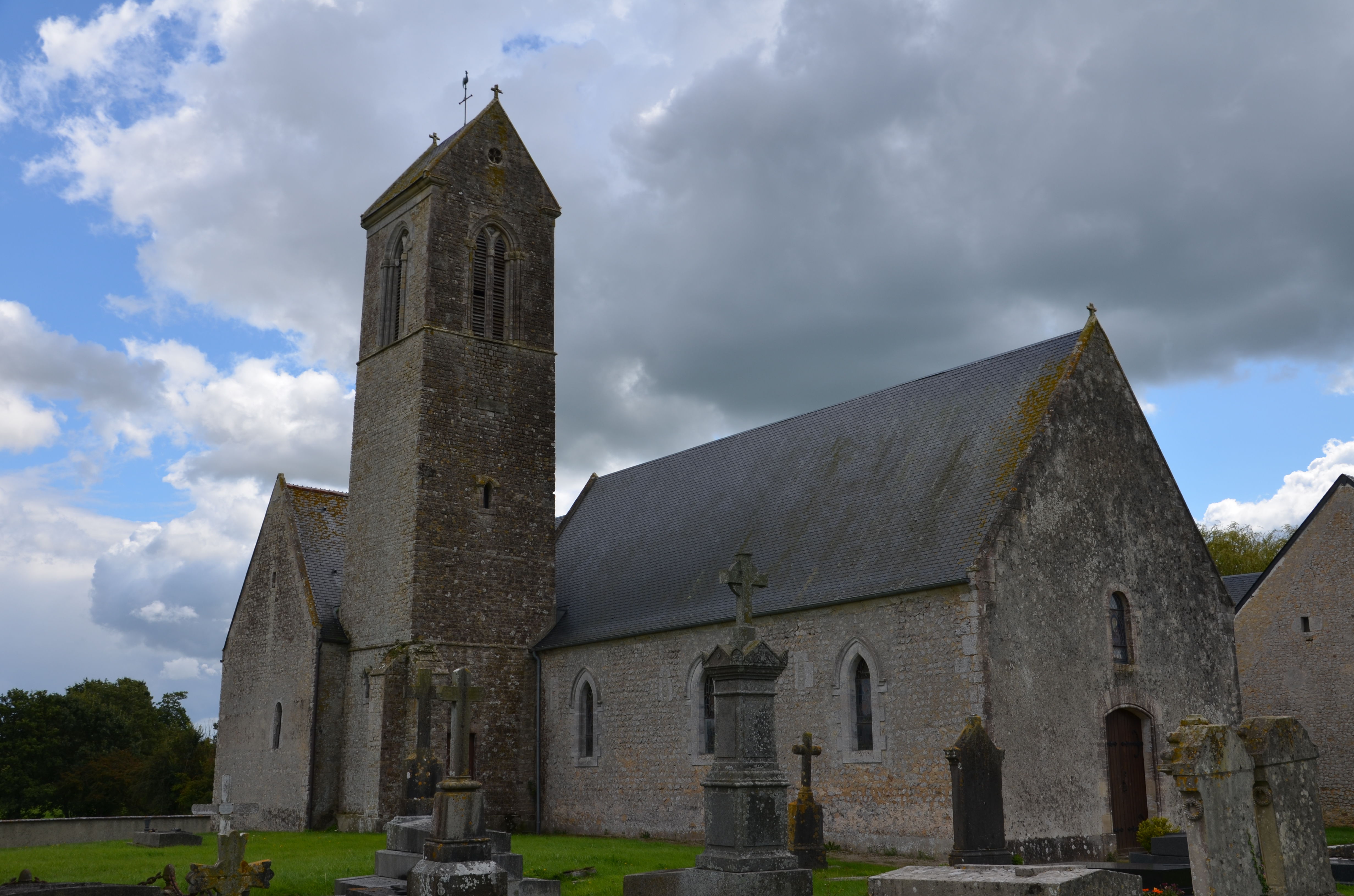 Eglise Saint-Aubin de Saon
