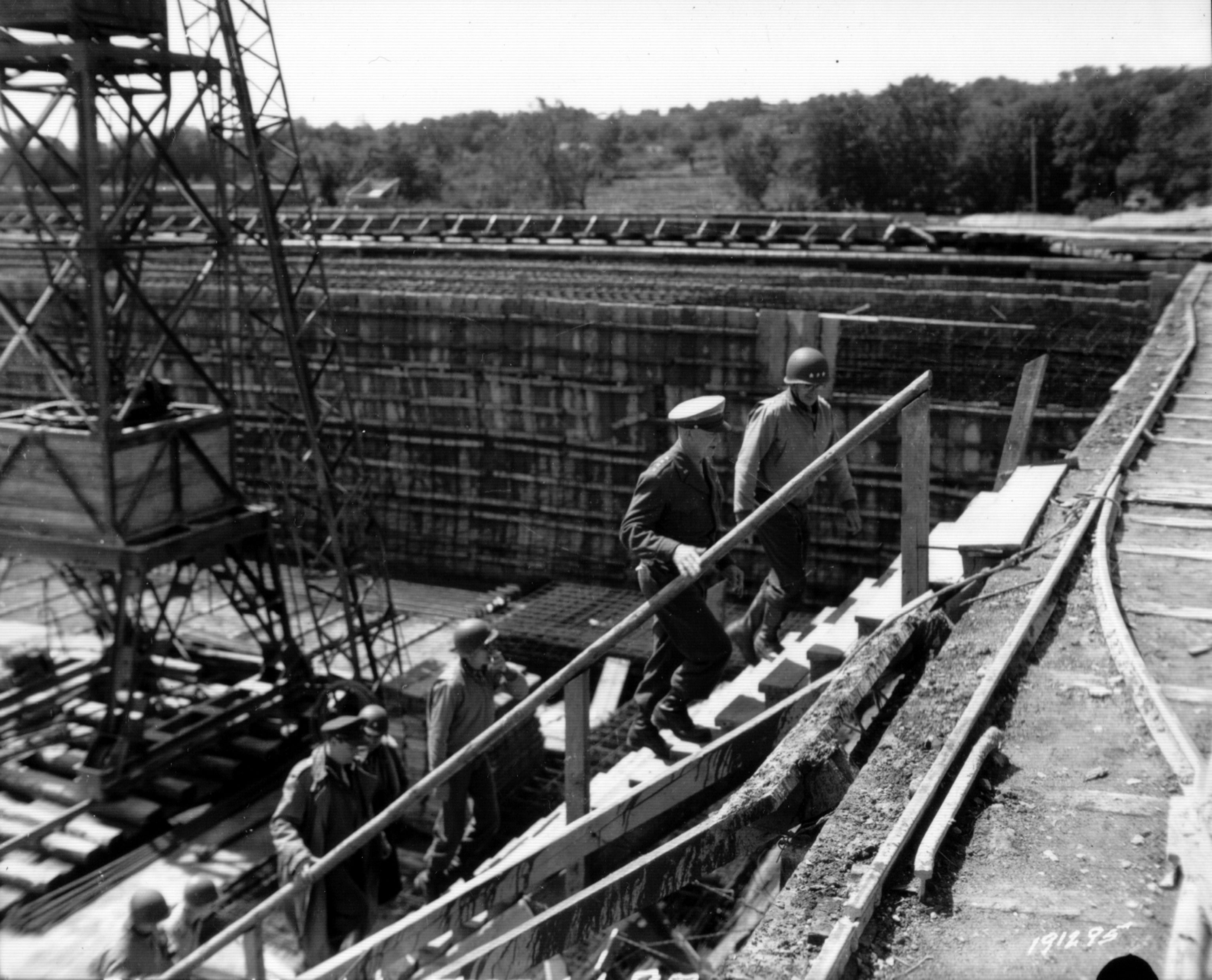 Launch site for V-1 flying bombs at Brecourt